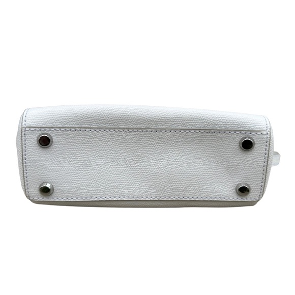 Tumi Leather Top Handle Crossbody Bag in White - Picture 3 of 13